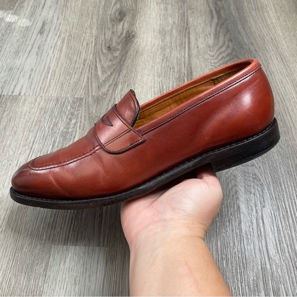 Allen Edmonds Other - Allen Edmonds Loafer Shoes Mens 9 Leather Lake Forest Bench Welt Port Washington
